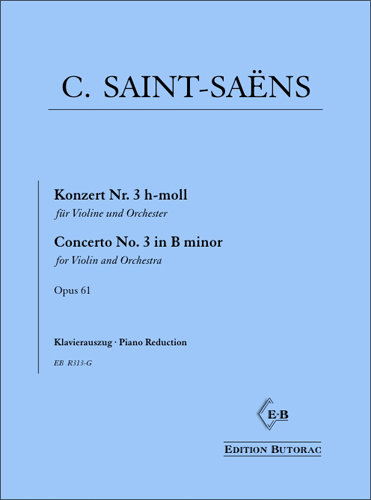 Cover - Saint-Saëns, Concerto No. 3